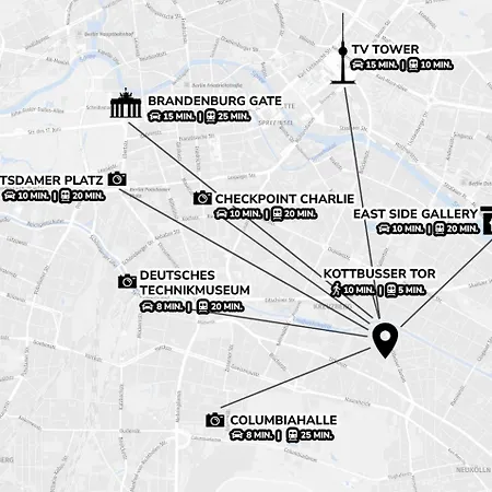 Bevoflats - Live Like A Local - In Kreuzberg, Graefekiez アパート ベルリン